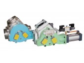 雙路閥是我公司在多年從事風力輸送控制的基礎上，研發(fā)的一種用于粉體多點氣力輸送的流向切換設備，分不銹鋼和球墨鑄鐵兩種，配套網絡控制器，用通過總線與DCS系統(tǒng)聯網進行閥的開關及開關狀態(tài)監(jiān)測。